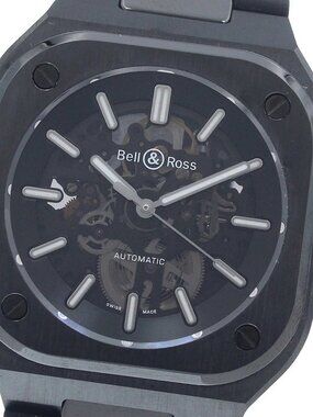 Bell＆Ross Skeleton Black Ceramic BR05A-BL-SK-CE/SRB Automatic Men's_949201